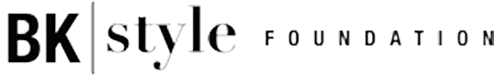 BK Style Foundation logo - Stylized text reading 'BK style FOUNDATION'